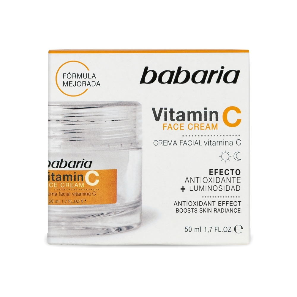 CREMA FACIAL BABARIA VITAMINA C POT X 50ML