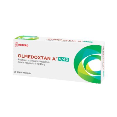 OLMEDOXTAN A (5+40)MG TAB REC CAJ X 30