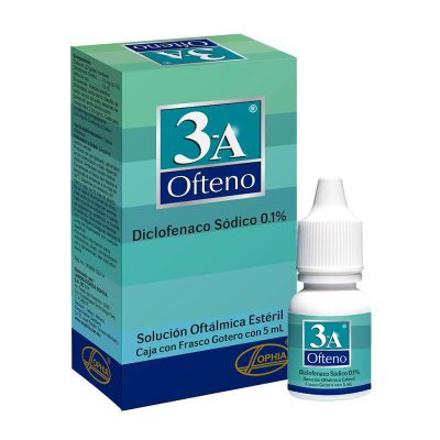3A OFTENO 1MG/ML(0.1%) SOL OFT  FCO X 5ML