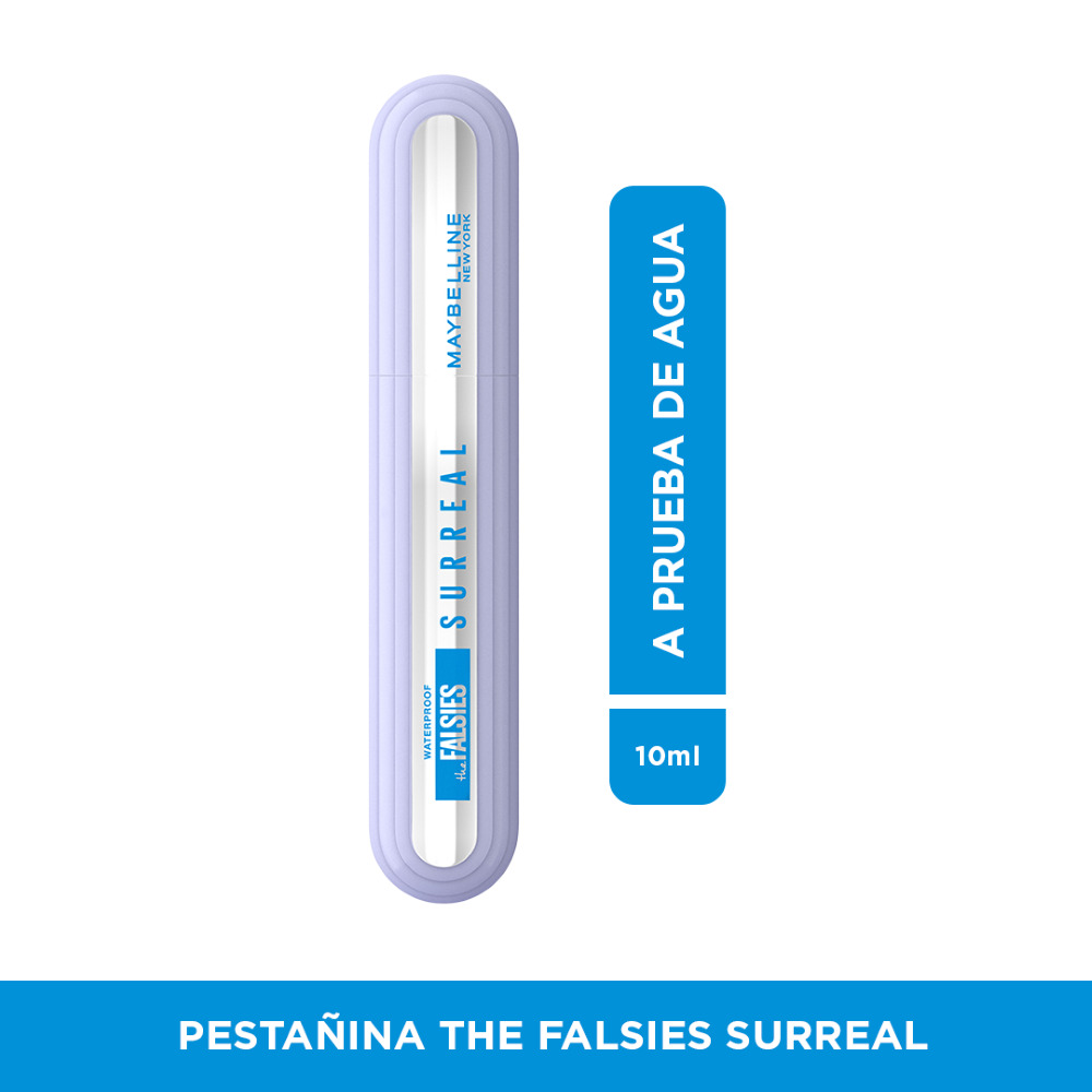 PESTANINA MAYBELLINE THE FALSIES SURREAL WATERPROOF TUB X 10ML VERY BLACK