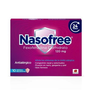 NASOFREE 120MG TAB REC CAJ X 10