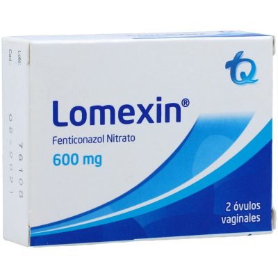 LOMEXIN 600MG OVUL  CAJ X 2