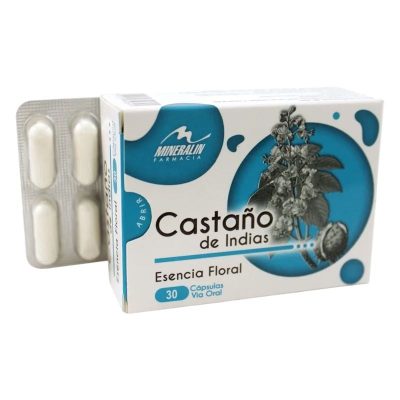 CASTANO DE INDIAS ESENCIA FLORAL CAP CAJ X 30 MINERALIN