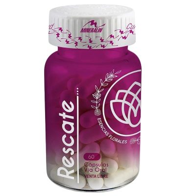 RESCATE ESENCIA FLORAL CAP FCO X 60 MINERALIN