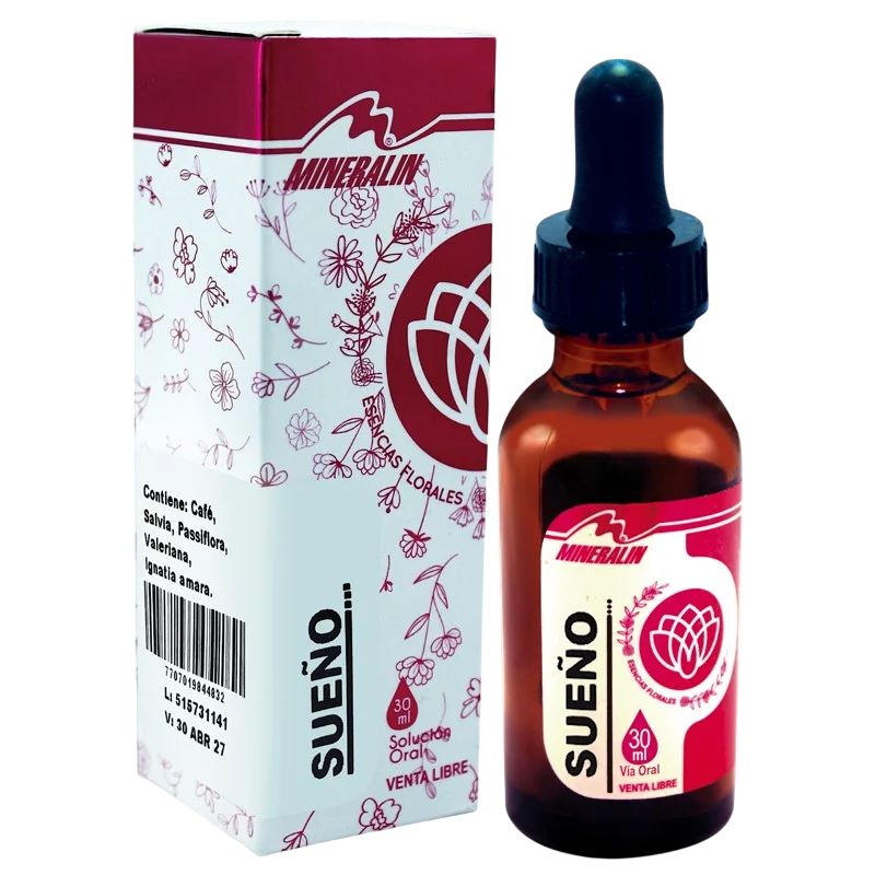 SUENO ESENCIA FLORAL SOL ORAL FCO X 30ML MINERALIN