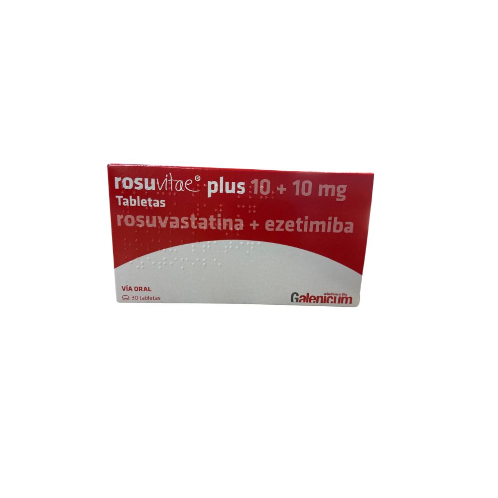 ROSUVITAE PLUS (10+10)MG TAB CAJ X 30