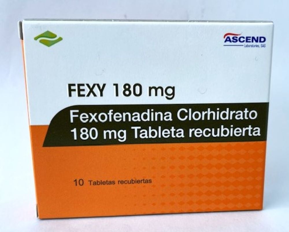 FEXY 180MG TAB REC CAJ X 10