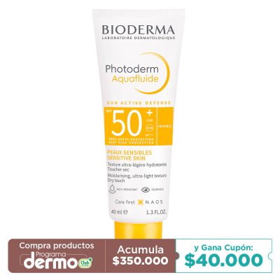 PROTECTOR SOLAR BIODERMA AQUAFLUIDE FCO X 40ML