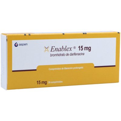 ENABLEX 15MG TAB LIB PROL CAJ X 28