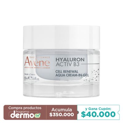 CREMA REGENADORA CELULAR AVENE HYALURON ACTIV B3 POT X 50ML