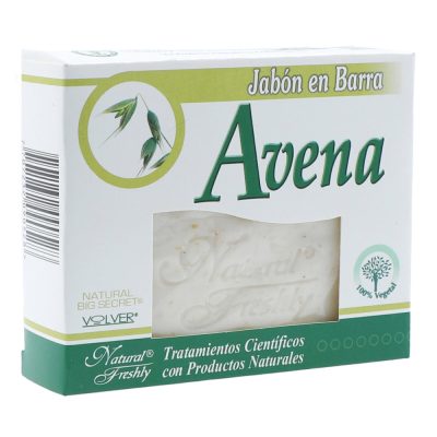 JABON DE AVENA NATURAL FRESHLY BAR X 100GR