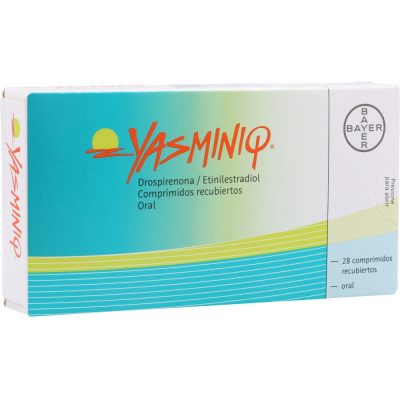 YASMINIQ (3+0.02)MG TAB REC  CAJ X 28