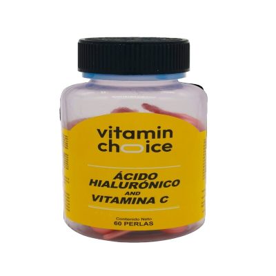 ACIDO HIALURONICO NATURAL NUTRITION Y VITAMINA C FCO X 60PER