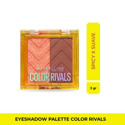 SOMBRA MAYBELLINE COLOR RIVALS CAJ X 3GR SPICY X SUAVE