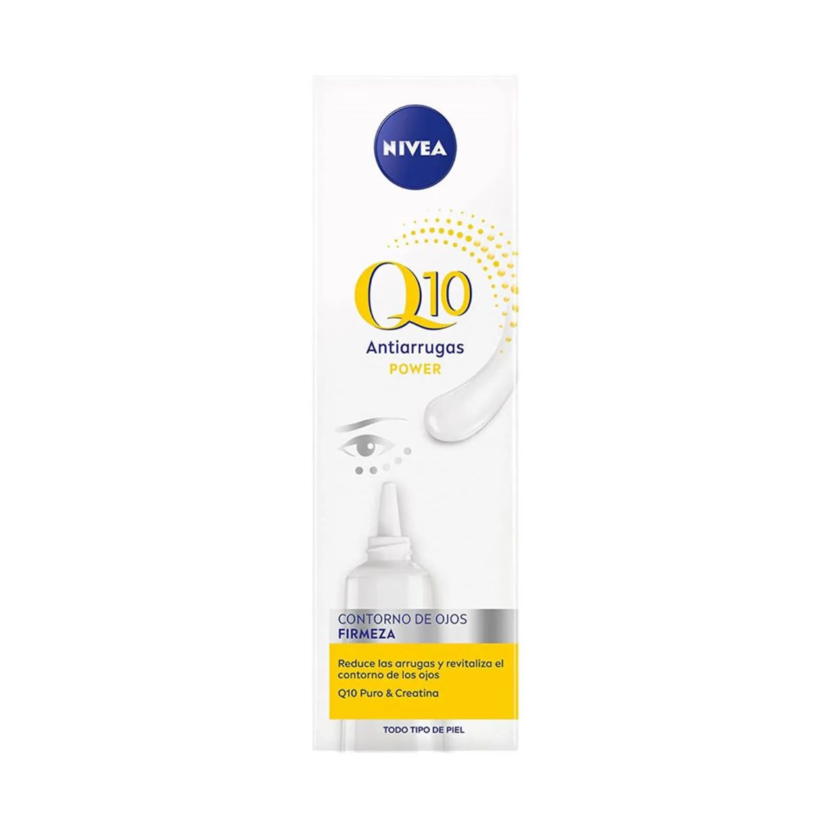 CONTORNO DE OJOS NIVEA Q10 ANTIARRUGAS POWER TUB X 15ML