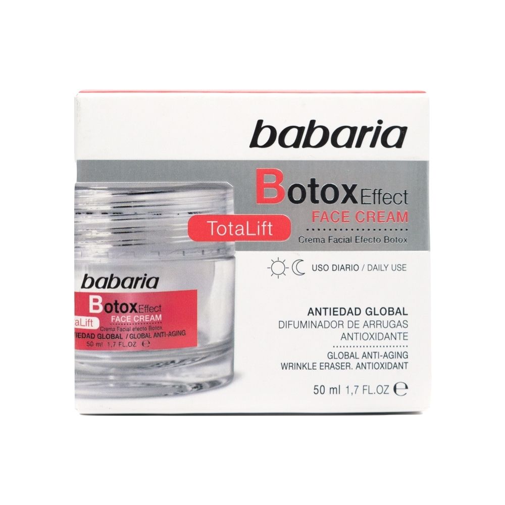 CREMA FACIAL BABARIA EFECTO BOTOX POT X 50ML