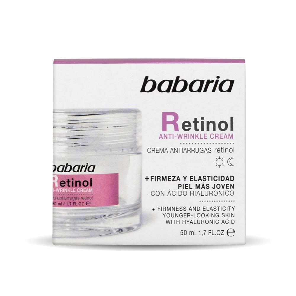 CREMA ANTI ARRUGAS BABARIA RETINOL POT X 50ML