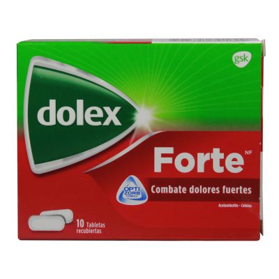 DOLEX FORTE NF (500+65)MG TAB REC CAJ X 10