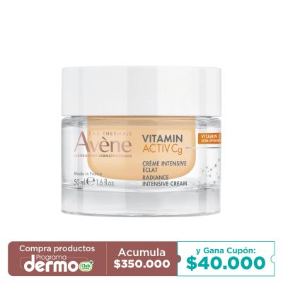 CREMA INTENSIVA AVENE LUMINOSIDAD VITAMIN ACTIV CG POT X 50ML