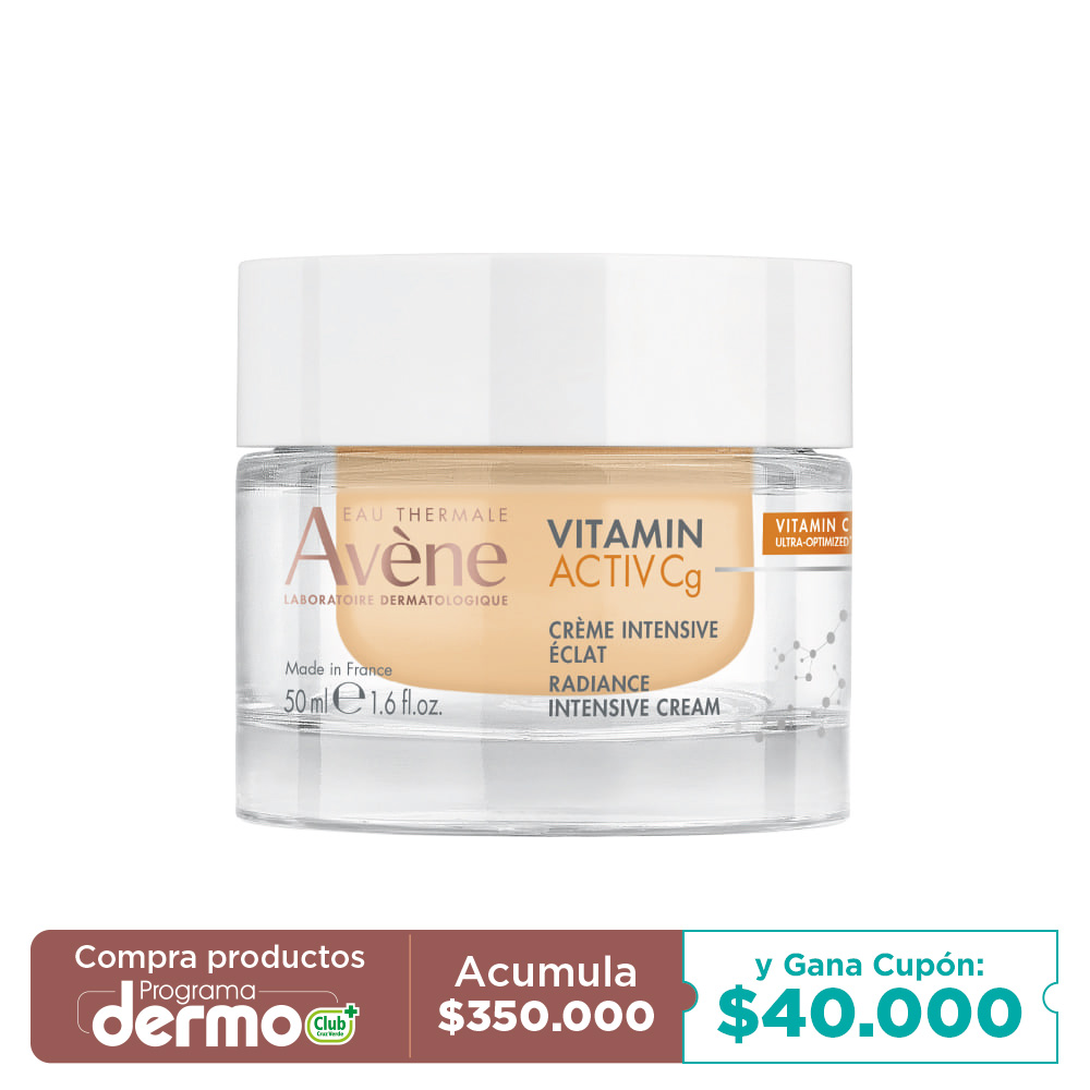 CREMA INTENSIVA AVENE LUMINOSIDAD VITAMIN ACTIV CG POT X 50ML