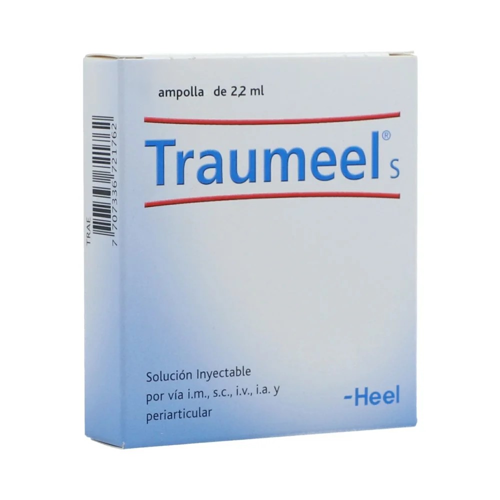 TRAUMEEL S MULTIPLES COMPONENTES SOL INY CAJ X 5AMP