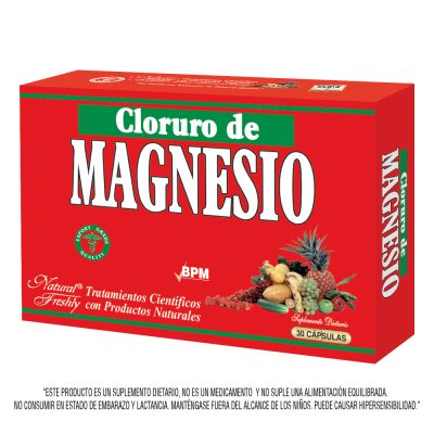 CLORURO DE MAGNESIO NATURAL FRESHLY CAP CAJ X 30