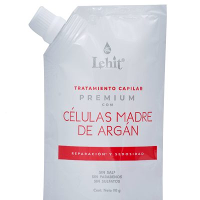 TRATAMIENTO CAPILAR LEHIT ARGAN CON CELULAR DE MADRE CAJ X 12 X90GR