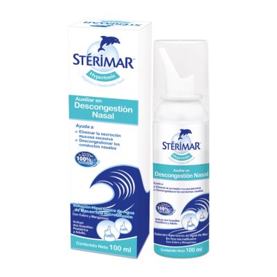 DESCONGESTION NASAL HIPERTONICO FCO X 100ML STERIMAR