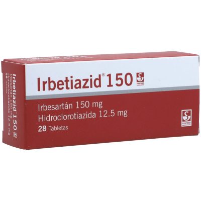 IRBETIAZID (12.5+150)MG TAB  CAJ X 28