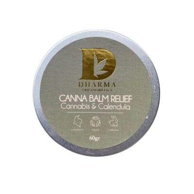 POMADA DHARMA CANNABIS Y CALENDULA POT X 60GR