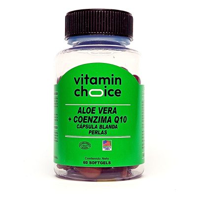 ALOE VERA VITAMIN CHOICE + COENZIMA Q10 FCO X 60CAP