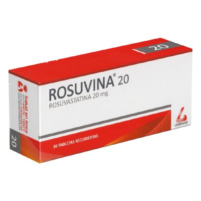ROSUVINA 20MG TAB REC CAJ X 30