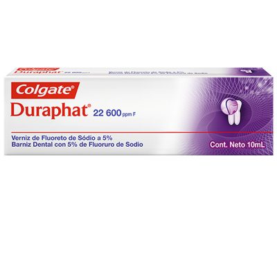 CREMA DENTAL DURAPHAT BARNIZ CON FLUORURO DE SODIO TUB X 10ML COLGATE 22 600PPM F