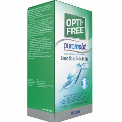 SOLUCION DESINFECTANTE MULTIPROPOSITO ESTERIL CAJ X 1FCO X 90ML OPTI-FREE PUREMOIST