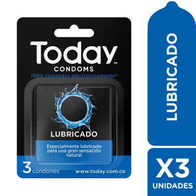 PRESERVATIVO REF LUBRICADO BLI X 3 TODAY