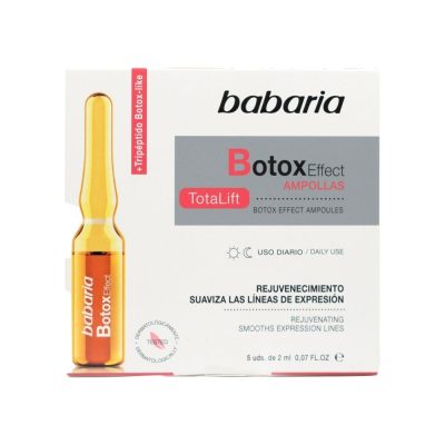 EFECTO BOTOX EN APOLLA BABARIA USO DIARIO CAJ X 5AMP X 2ML