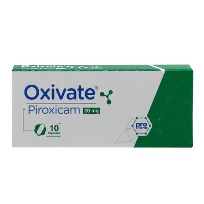 OXIVATE 20MG CAP CAJ X 10