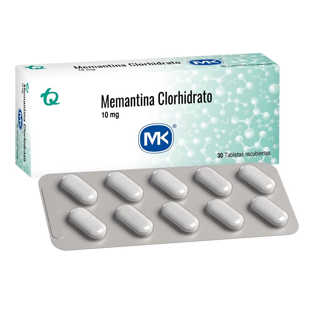 MEMANTINA 10MG TAB REC CAJ X 30 MK