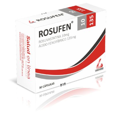 ROSUFEN (135+10)MG CAP CAJ X 30
