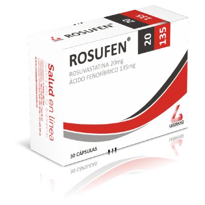 ROSUFEN (135+20)MG CAP CAJ X 30