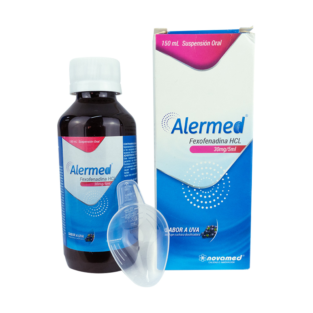 ALERMED 30MG/5ML(0.6%) SUSP ORAL FCO X 150ML