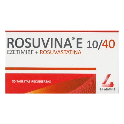 ROSUVINA E (10+40)MG TAB REC CAJ X 30