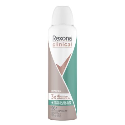 DESODORANTE REXONA SPRAY CLINICAL REFRESH FCO X 150ML