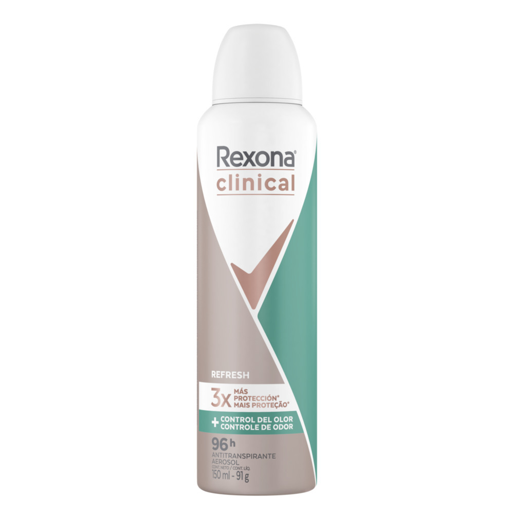 DESODORANTE REXONA SPRAY CLINICAL REFRESH FCO X 150ML