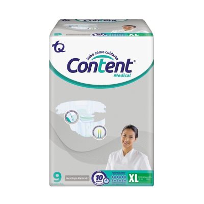 PANAL CONTENT MEDICAL PAQ X 9 TALLA XL