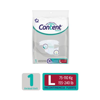 PANAL CONTENT MEDICAL CAJ X 10 UND TALLA L