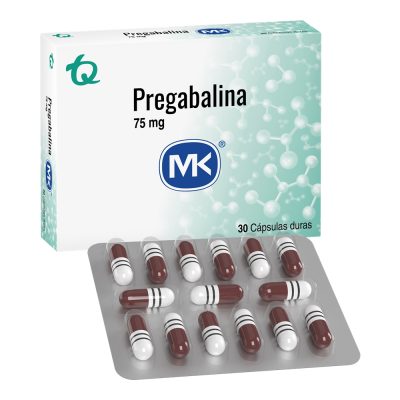PREGABALINA 75MG CAP CAJ X 30 MK