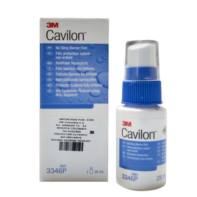 PELICULA BARRERA NO IRRITANTE CAVILON PROTECTORA CUTANEA SIN ALCOHOL REF 3346P FCO X 28ML 3M