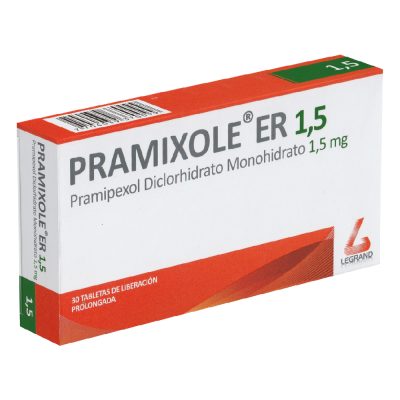PRAMIXOLE ER 1.5MG TAB LIB PROL CAJ X 30