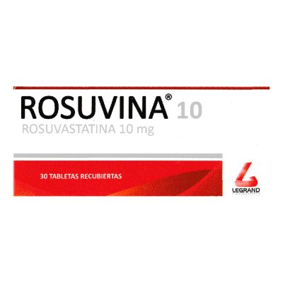 ROSUVINA 10MG TAB REC CAJ X 30